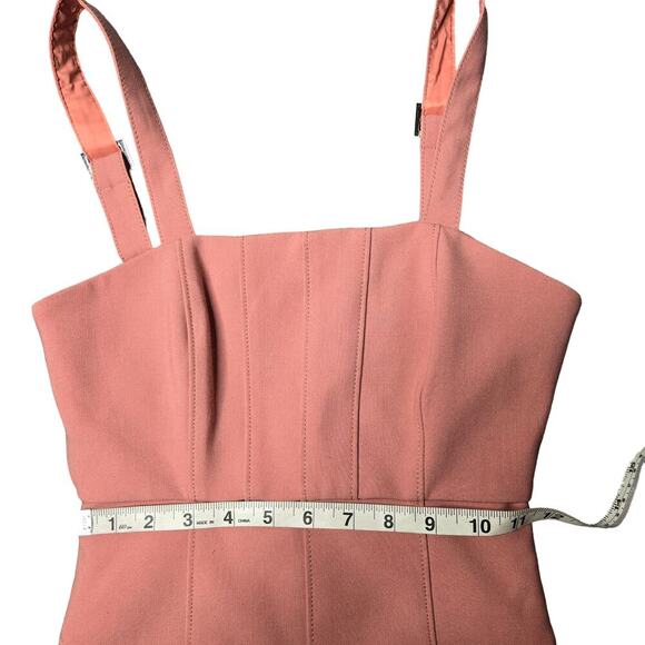 Cinq a Sept Dakota Midi Dress in Rosewood Size 0 - Picture 4 of 9